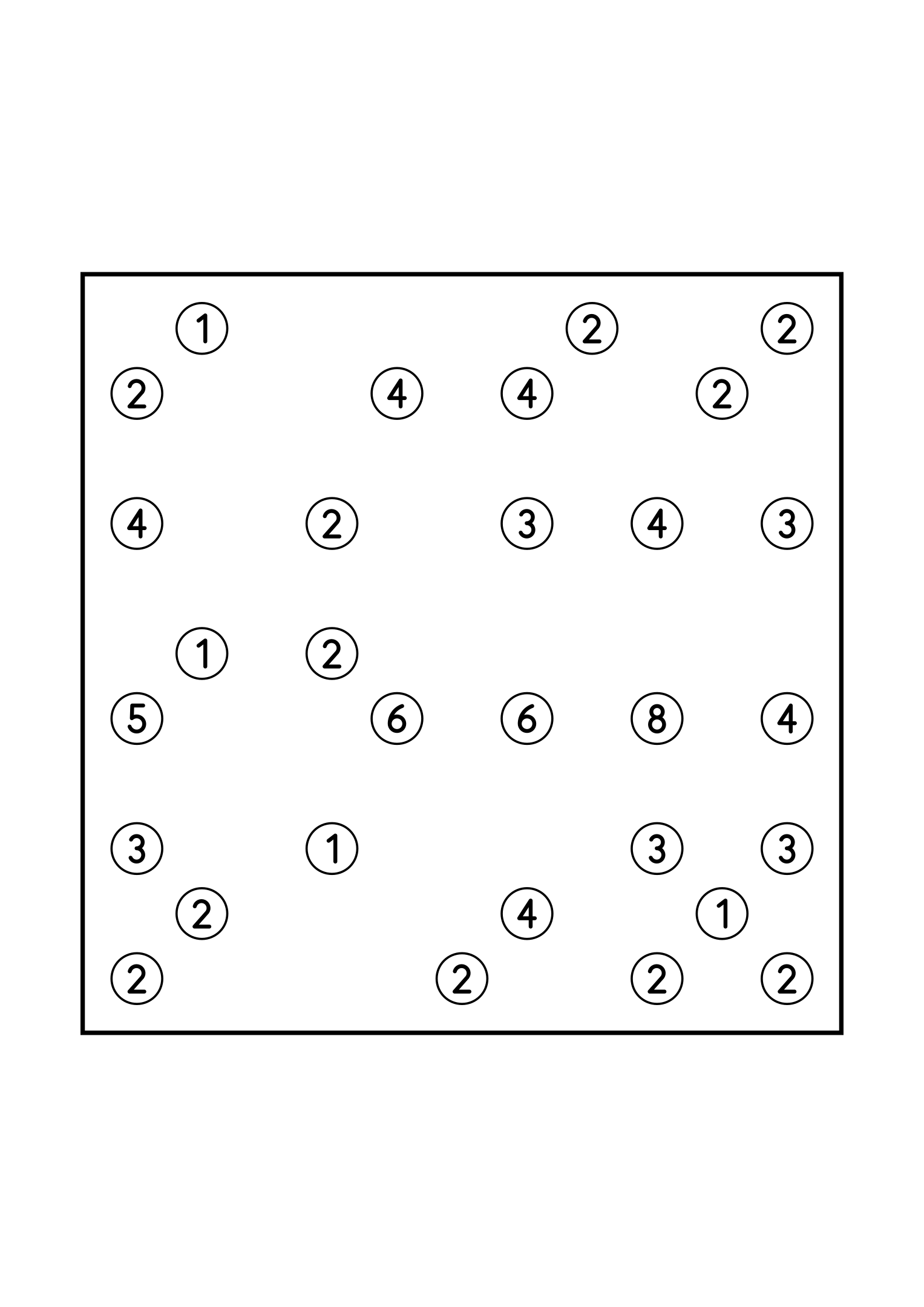 Easy 11x11 hashi, solved by counting the bridges each island needs, one puzzle on the page. Level: Easy. Variant 2.