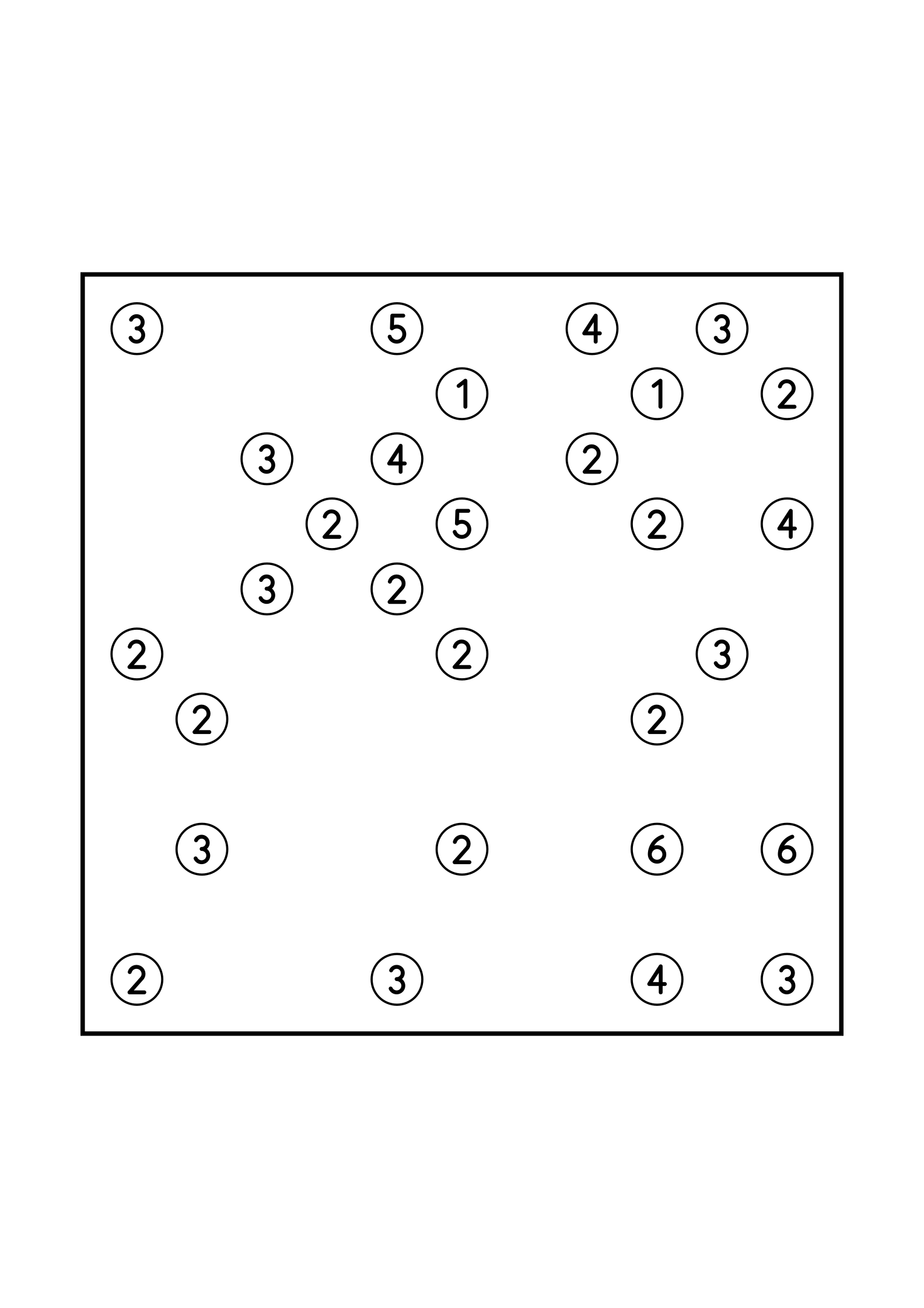 Easy 11x11 hashi, solved by counting the bridges each island needs, one puzzle on the page. Level: Easy. Variant 8.