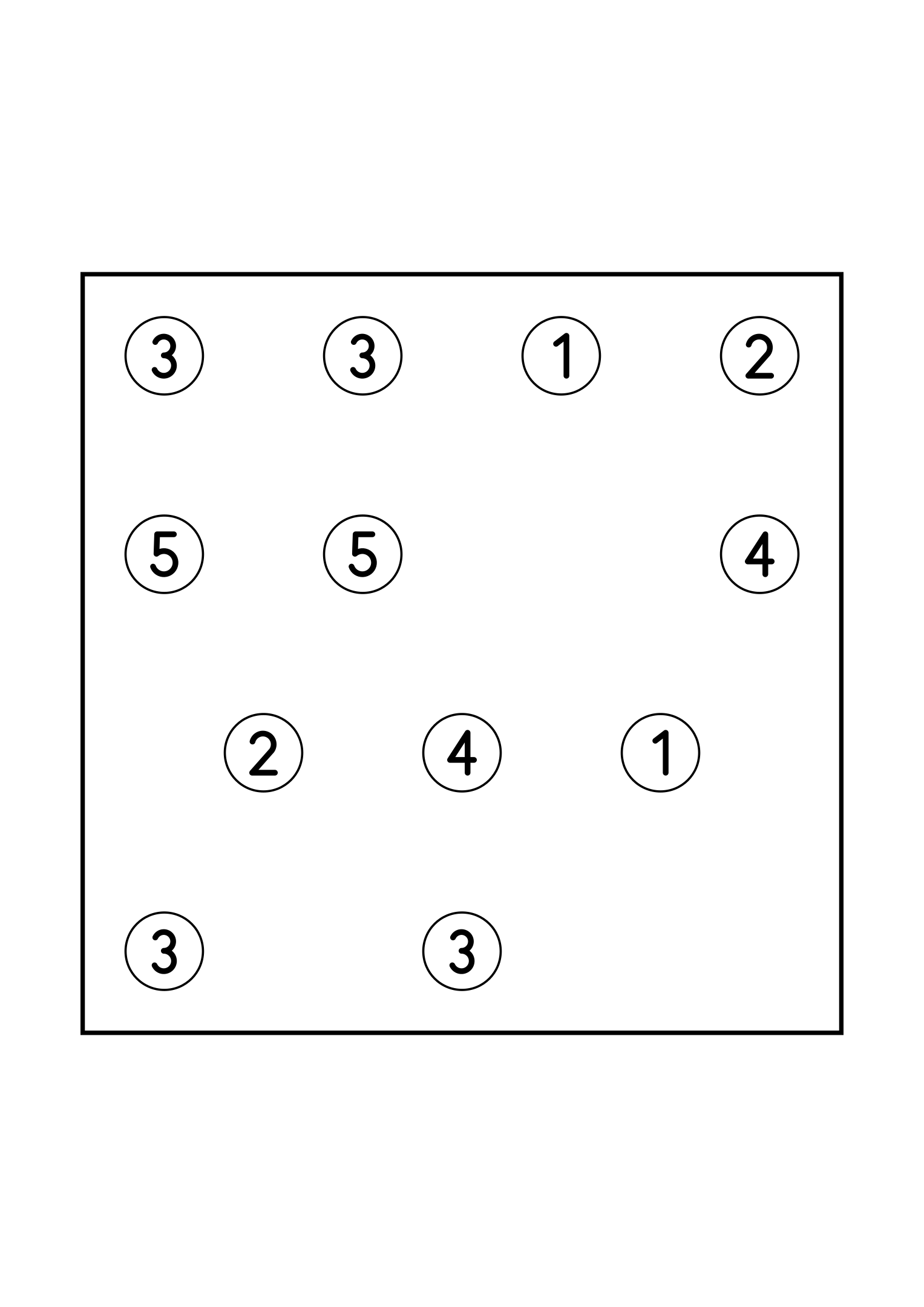 Easy 7x7 hashi, solved by counting the bridges each island needs, one puzzle on the page. Level: Easy. Variant 8.