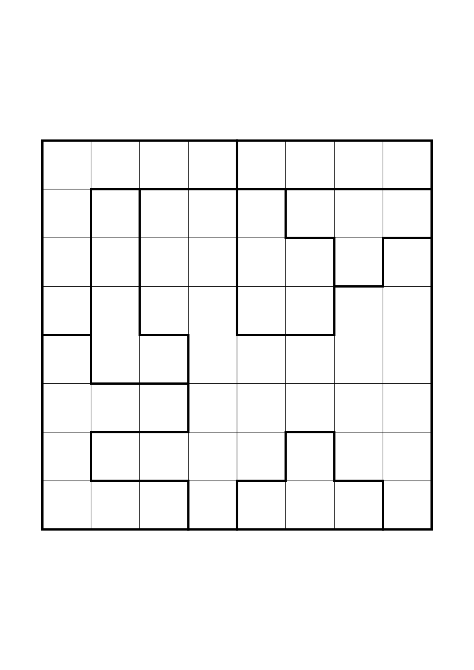 Easy 8x8 star battle, solved one region, row or column at a time, one large grid on the page. Level: Easy. Variant 1.