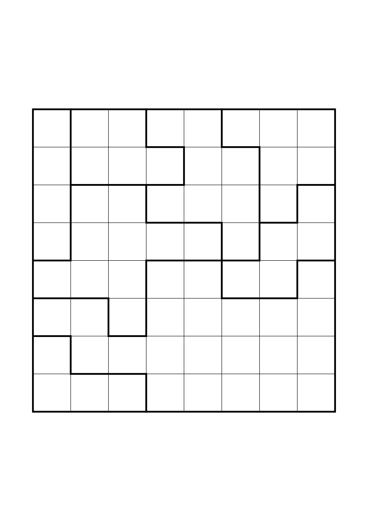 Easy 8x8 star battle, solved one region, row or column at a time, one large grid on the page. Level: Easy. Variant 4.