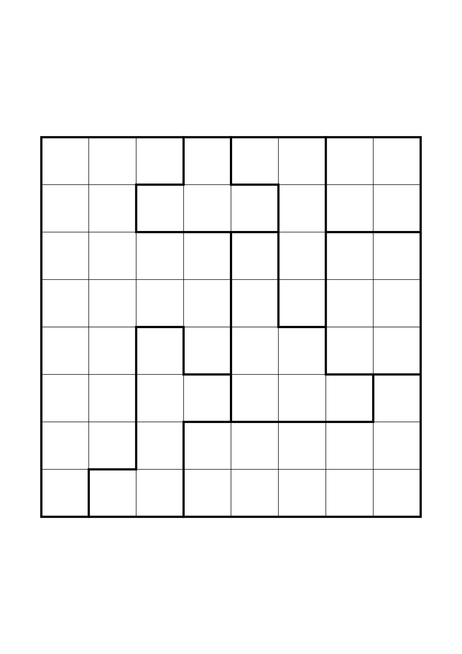 Easy 8x8 star battle, solved one region, row or column at a time, one large grid on the page. Level: Easy. Variant 5.