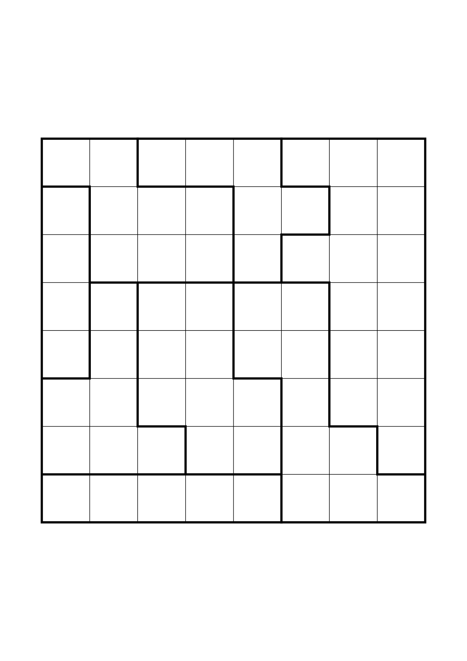 Easy 8x8 star battle, solved one region, row or column at a time, one large grid on the page. Level: Easy. Variant 6.
