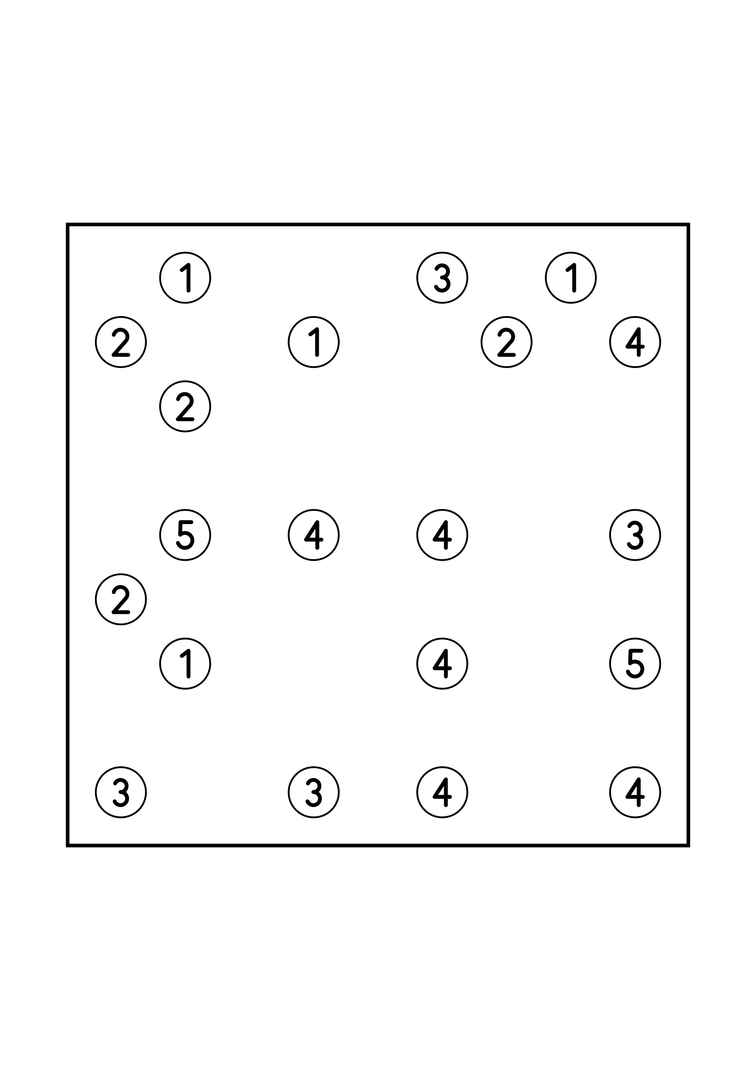 Easy 9x9 hashi, solved by counting the bridges each island needs, one puzzle on the page. Level: Easy. Variant 3.