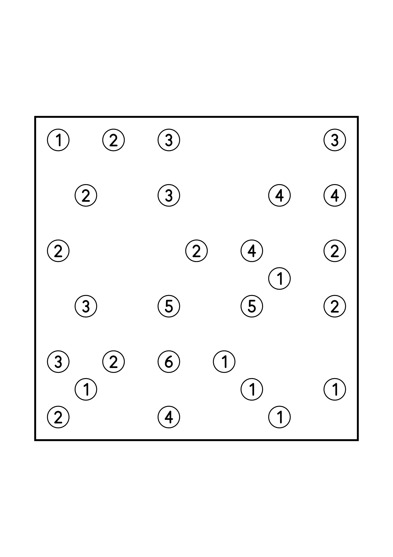 Hard 11x11 hashi, where a bridge sometimes has to be tried in your head, one puzzle on the page. Level: Hard. Variant 1.