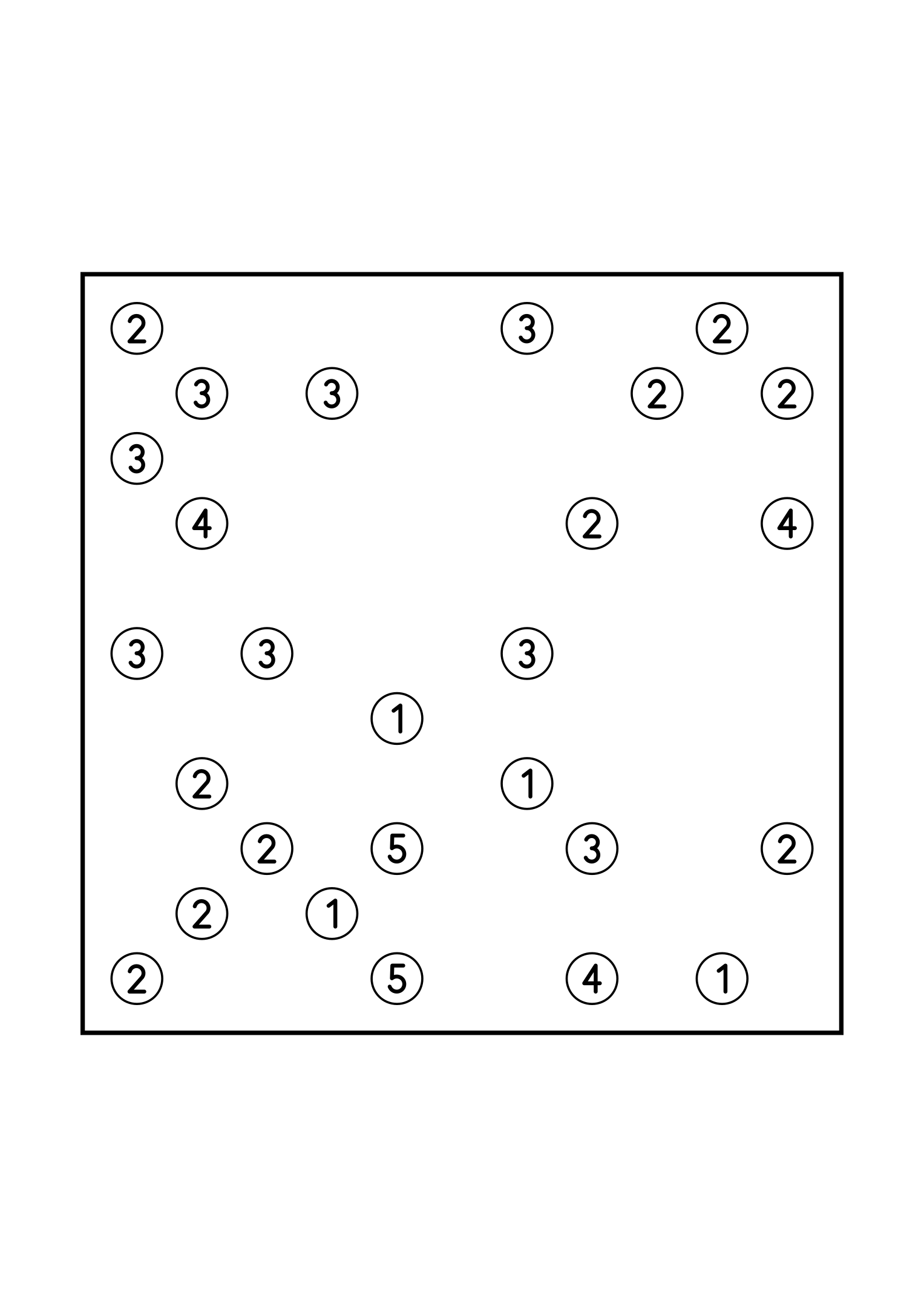 Hard 11x11 hashi, where a bridge sometimes has to be tried in your head, one puzzle on the page. Level: Hard. Variant 3.