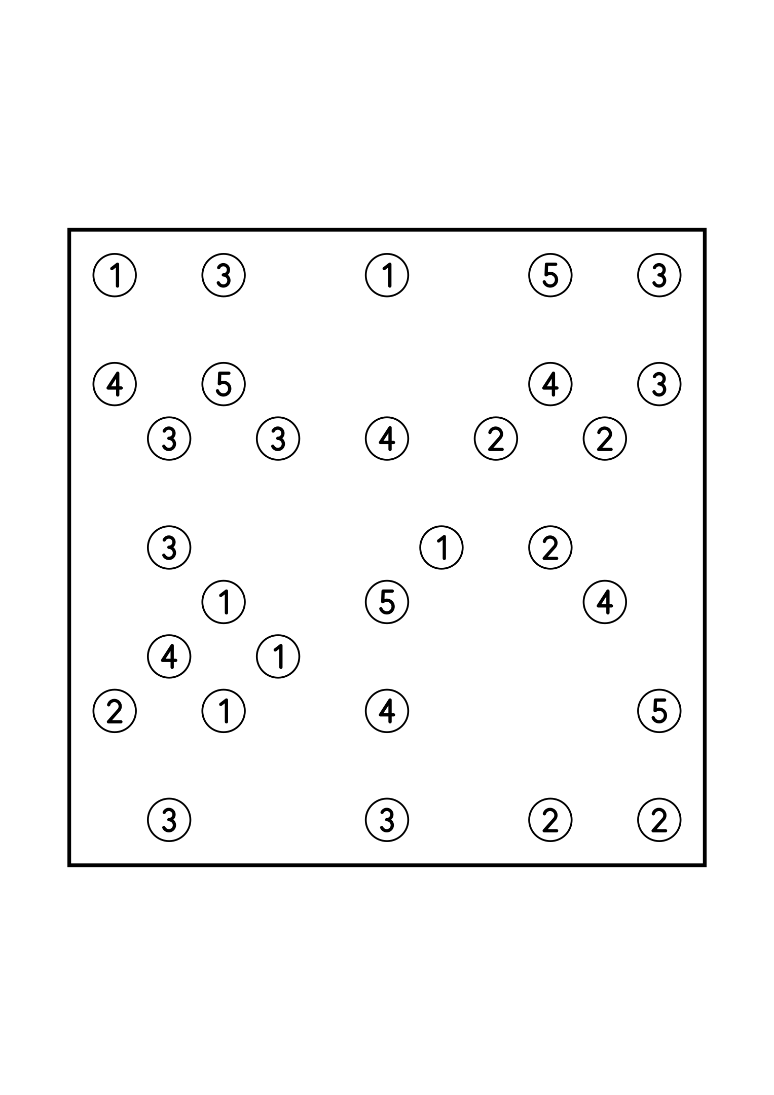 Hard 11x11 hashi, where a bridge sometimes has to be tried in your head, one puzzle on the page. Level: Hard. Variant 4.