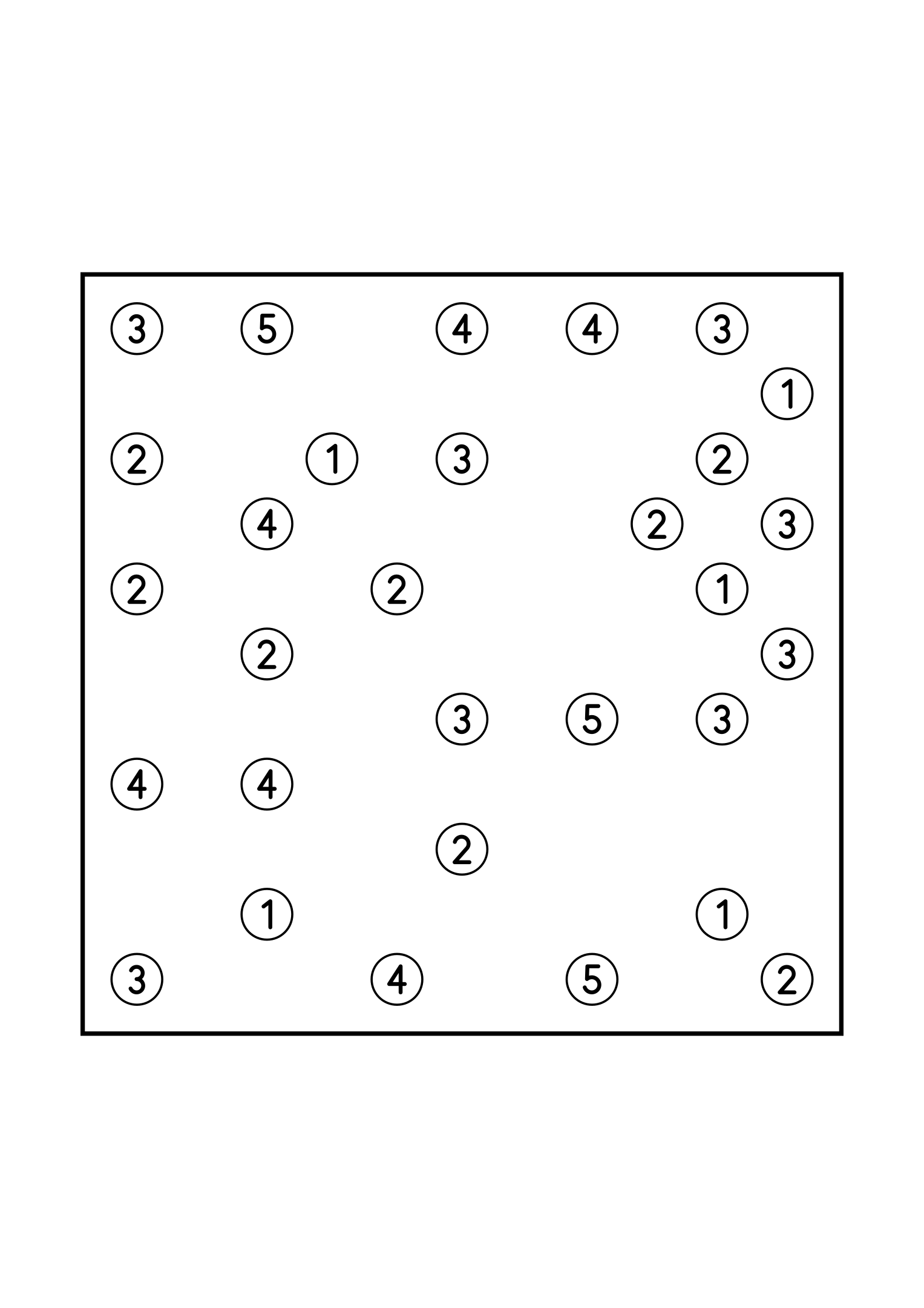 Hard 11x11 hashi, where a bridge sometimes has to be tried in your head, one puzzle on the page. Level: Hard. Variant 5.
