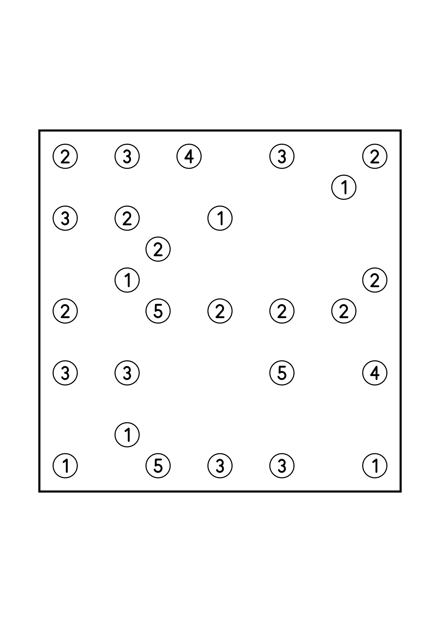 Hard 11x11 hashi, where a bridge sometimes has to be tried in your head, one puzzle on the page. Level: Hard. Variant 7.