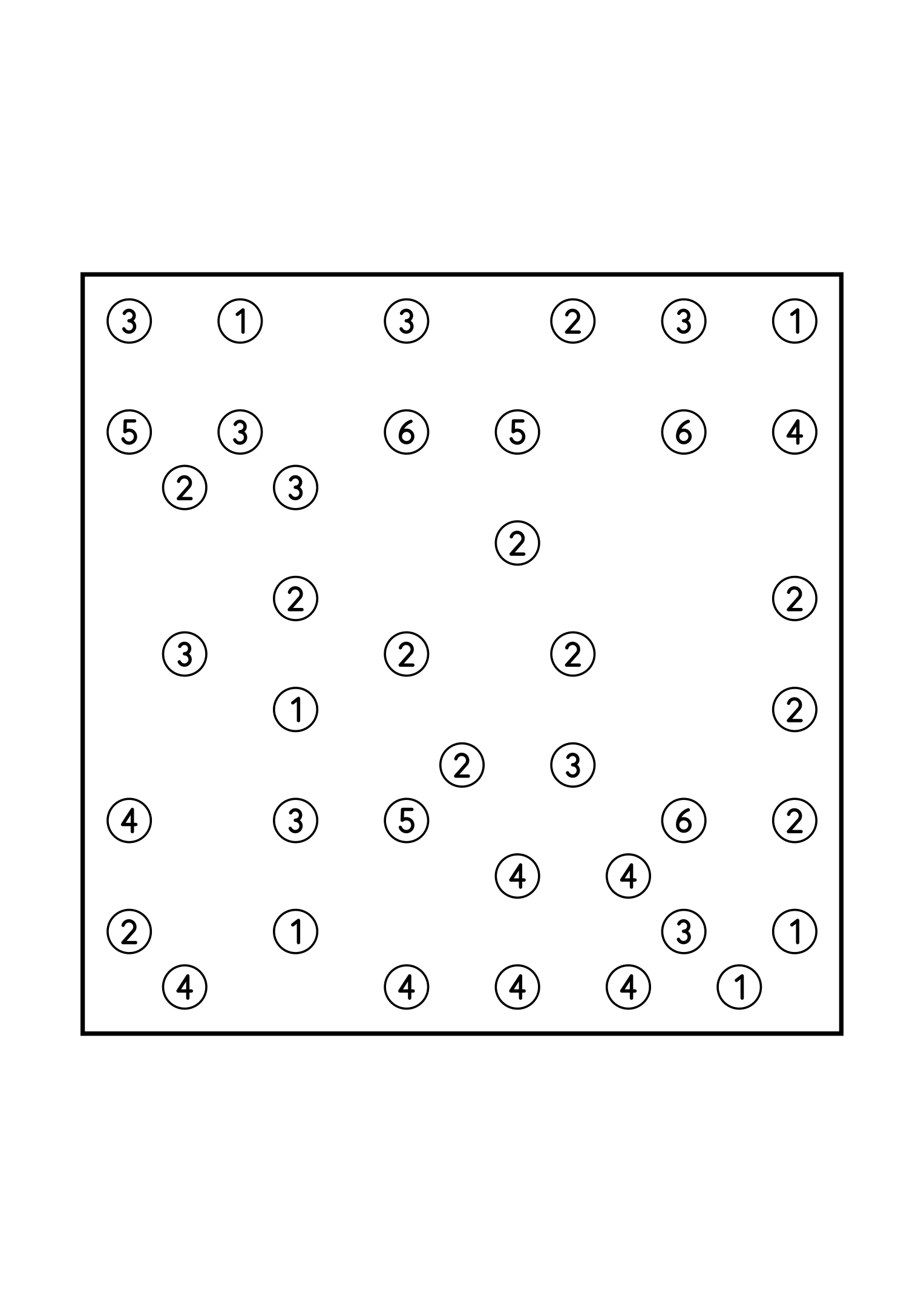 Hard 13x13 hashi, where a bridge sometimes has to be tried in your head, one puzzle on the page. Level: Hard. Variant 6.