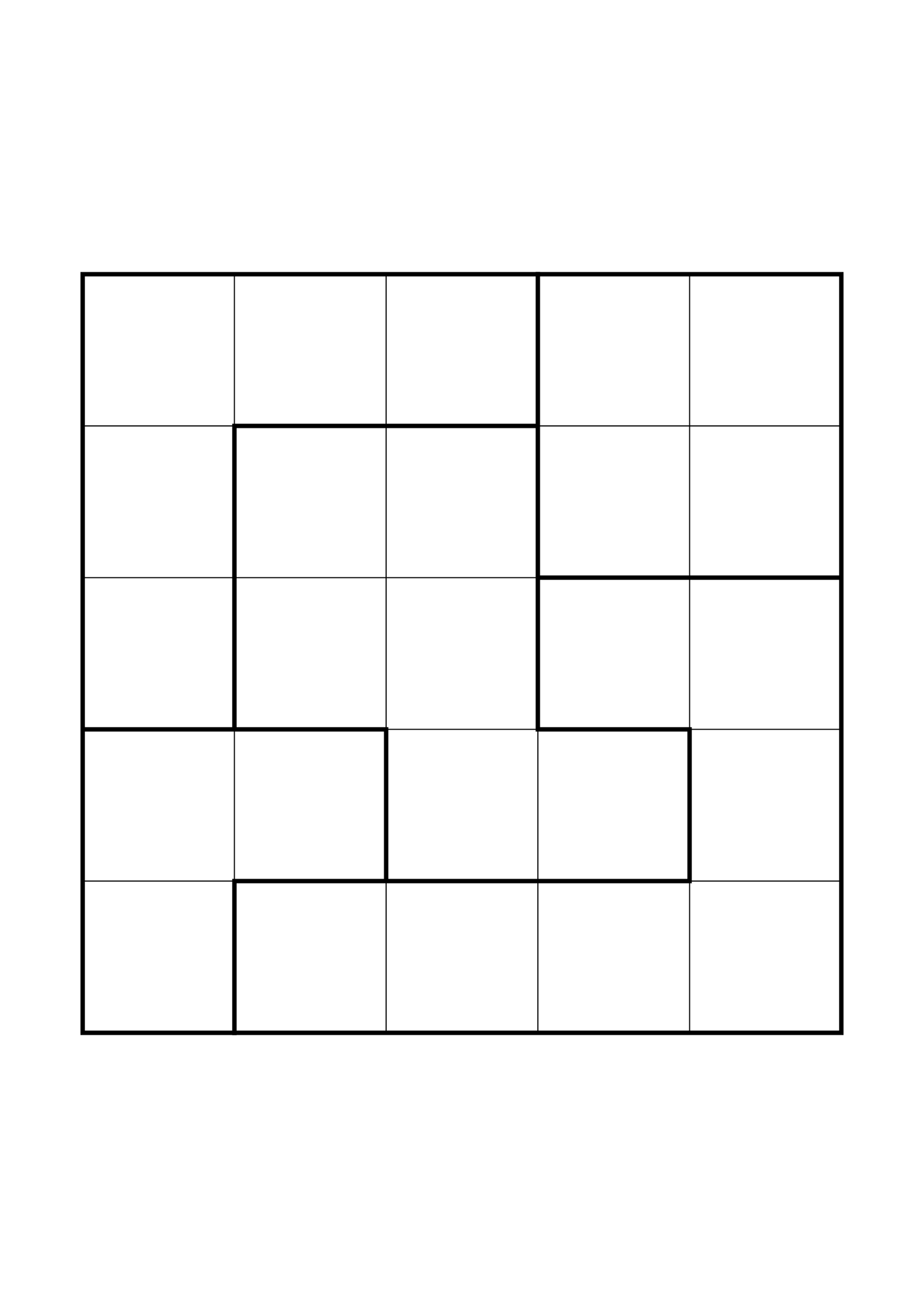 Hard 5x5 star battle, where a star sometimes has to be tried in your head, one large grid on the page. Level: Hard. Variant 3.