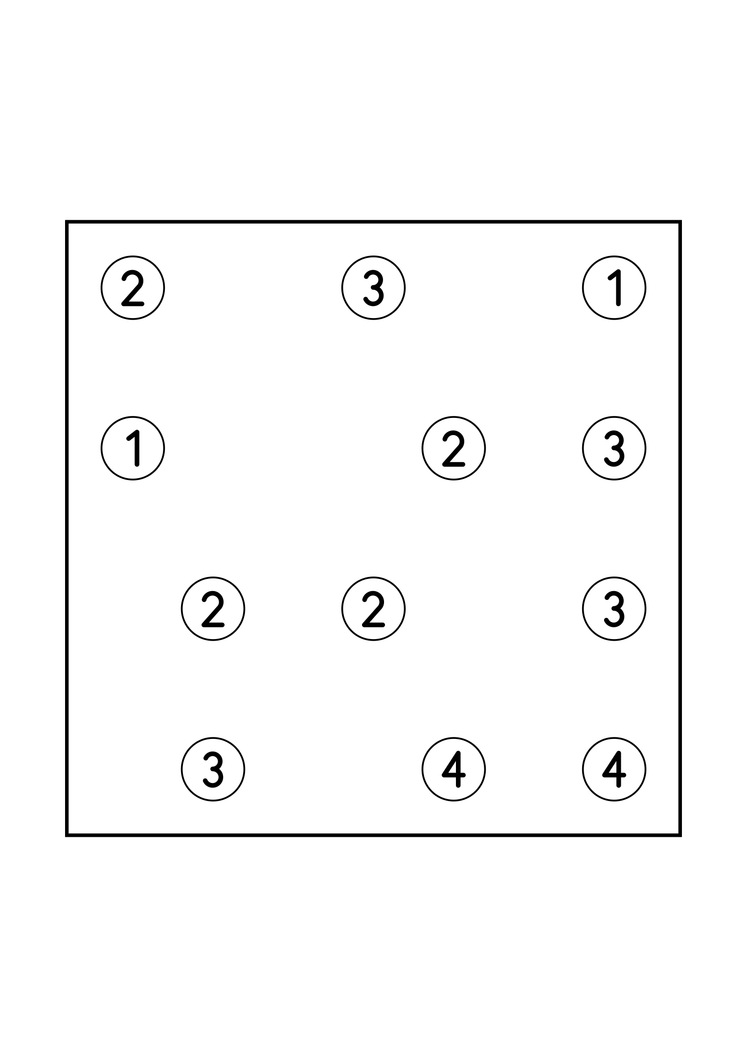 Hard 7x7 hashi, where a bridge sometimes has to be tried in your head, one puzzle on the page. Level: Hard. Variant 3.