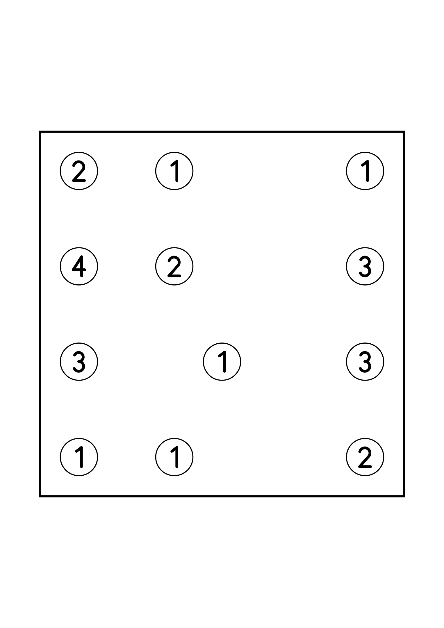Hard 7x7 hashi, where a bridge sometimes has to be tried in your head, one puzzle on the page. Level: Hard. Variant 5.