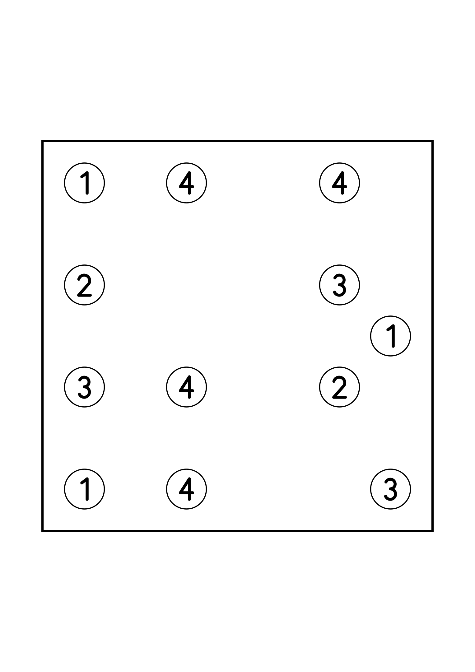 Hard 7x7 hashi, where a bridge sometimes has to be tried in your head, one puzzle on the page. Level: Hard. Variant 6.