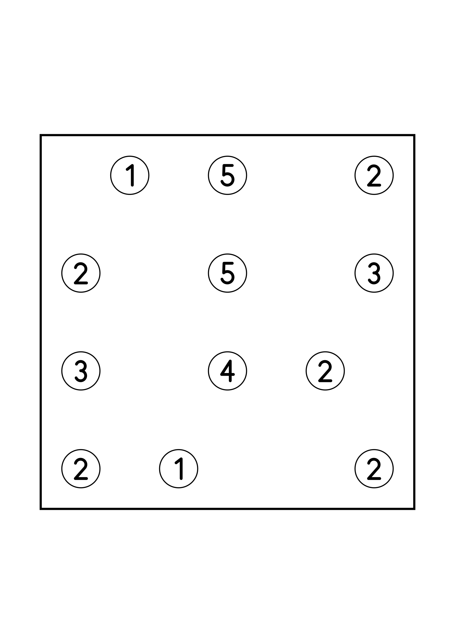 Hard 7x7 hashi, where a bridge sometimes has to be tried in your head, one puzzle on the page. Level: Hard. Variant 8.