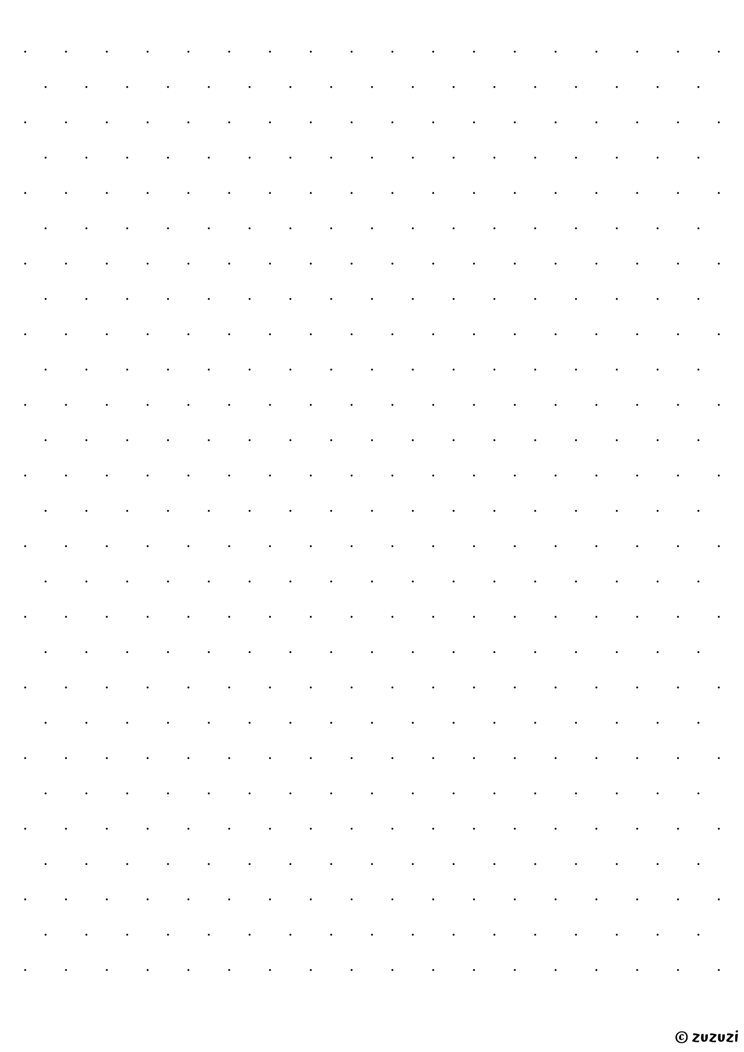 An isometric dot paper layout with large triangles, 473 dots arranged in equilateral triangles, for drawing cubes and 3D shapes.
