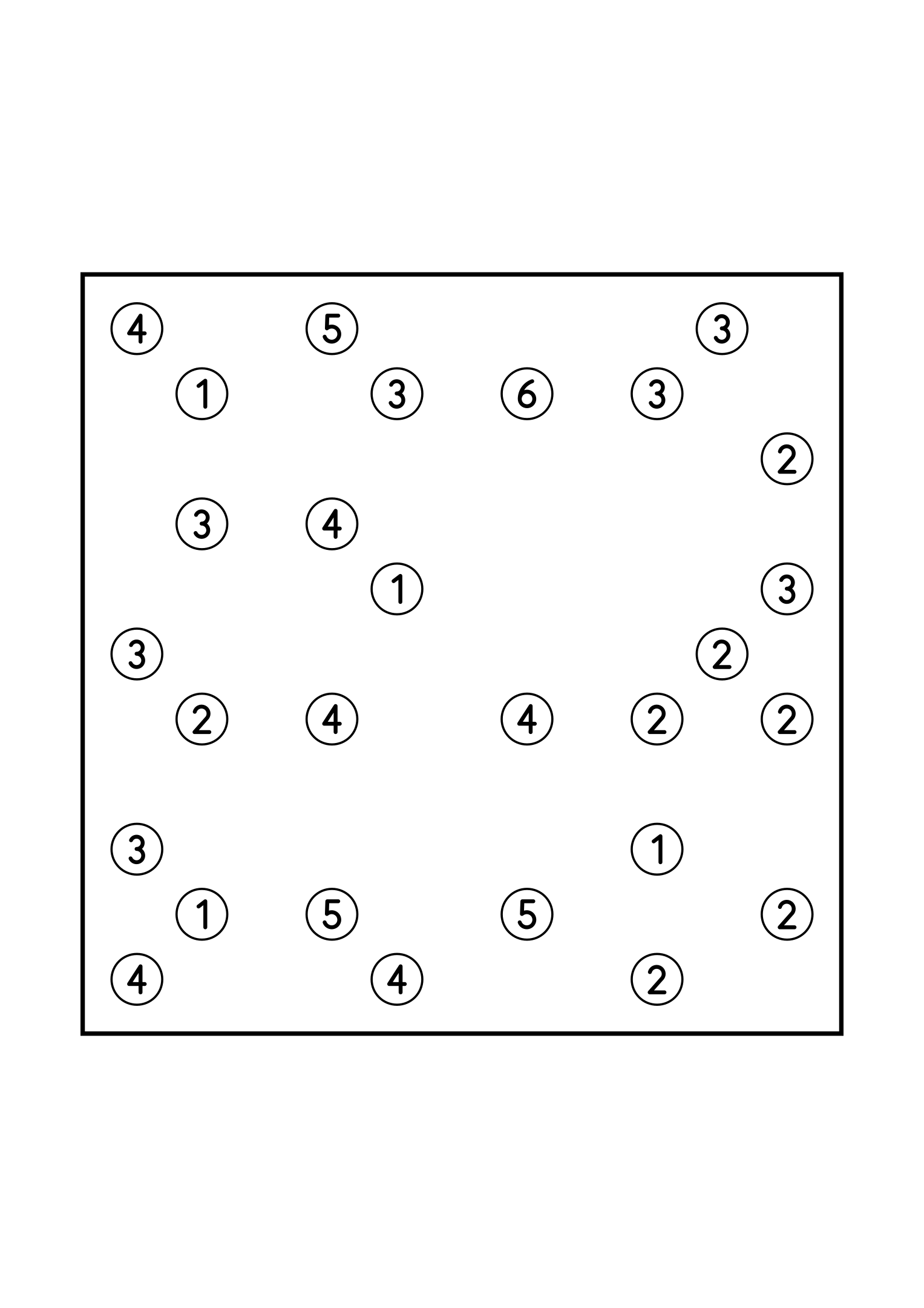 Medium 11x11 hashi, where no group of islands may close itself off, one puzzle on the page. Level: Medium. Variant 4.