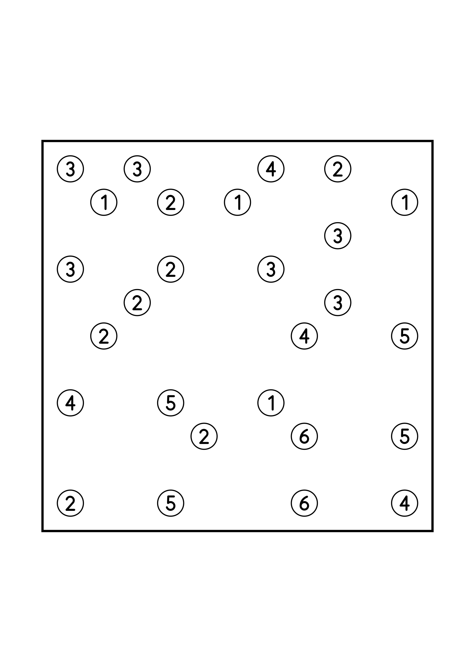 Medium 11x11 hashi, where no group of islands may close itself off, one puzzle on the page. Level: Medium. Variant 5.