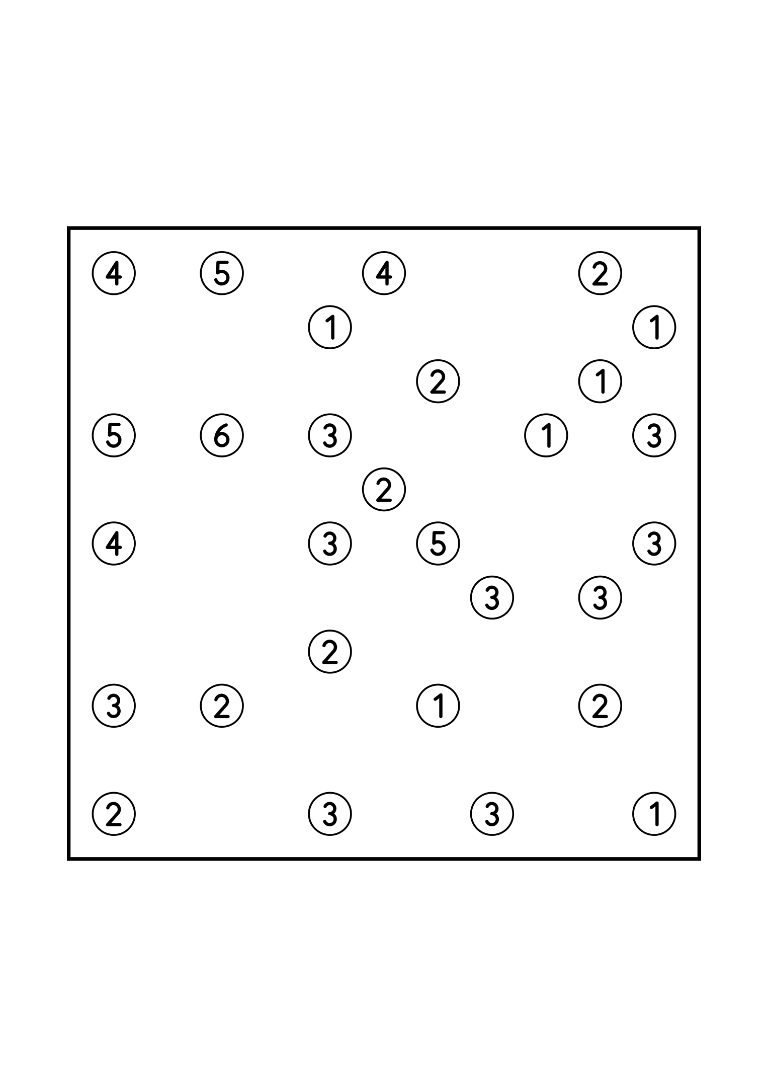Medium 11x11 hashi, where no group of islands may close itself off, one puzzle on the page. Level: Medium. Variant 7.