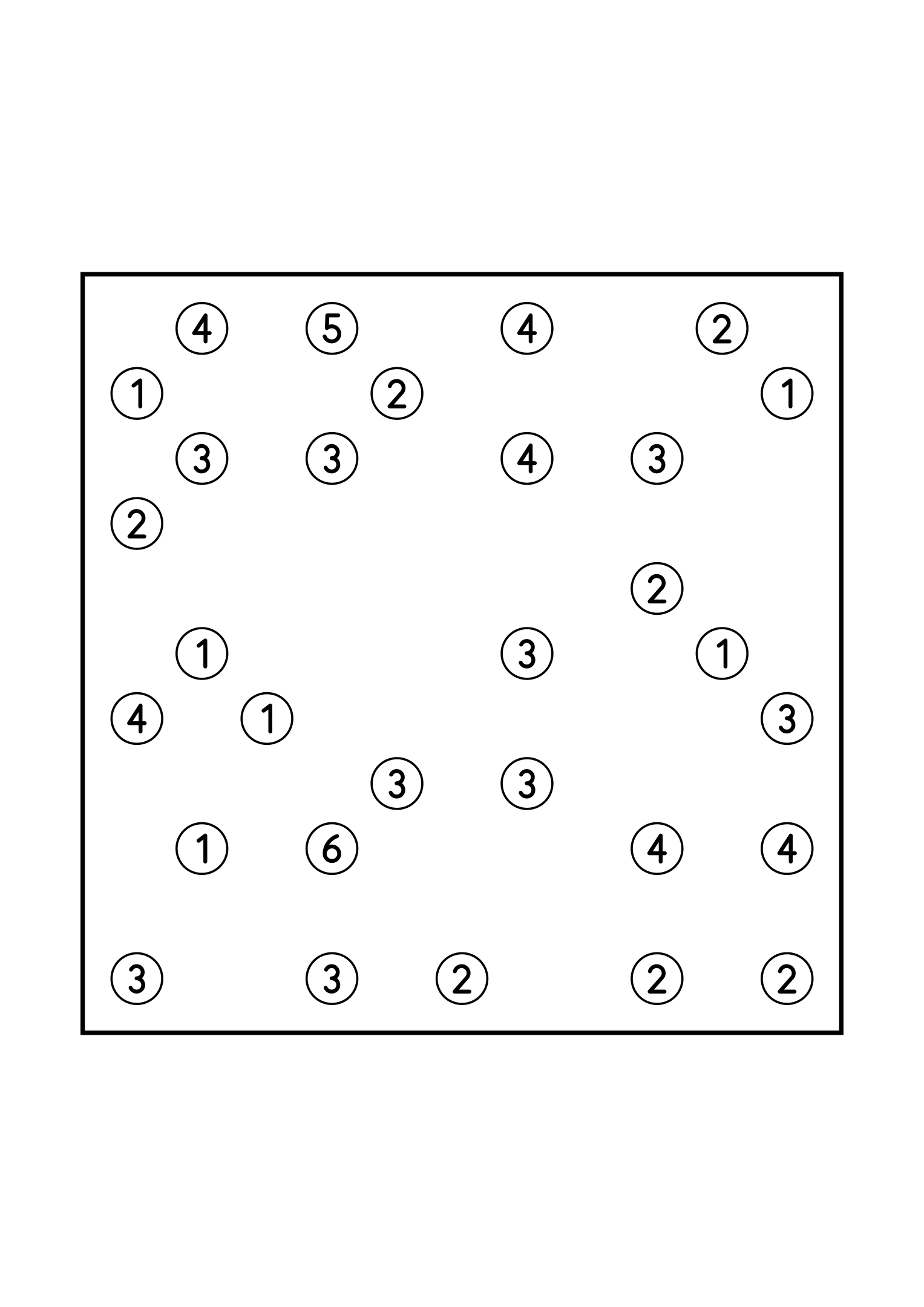 Medium 11x11 hashi, where no group of islands may close itself off, one puzzle on the page. Level: Medium. Variant 8.