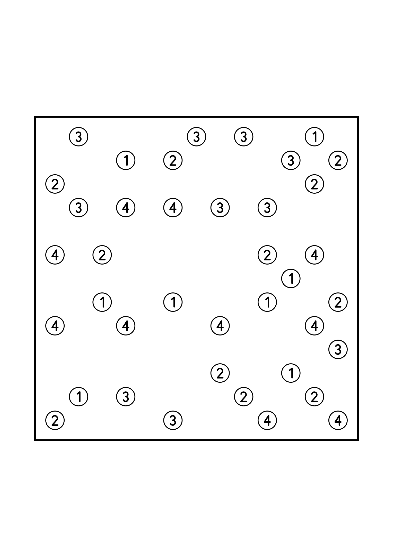 Medium 13x13 hashi, where no group of islands may close itself off, one puzzle on the page. Level: Medium. Variant 1.