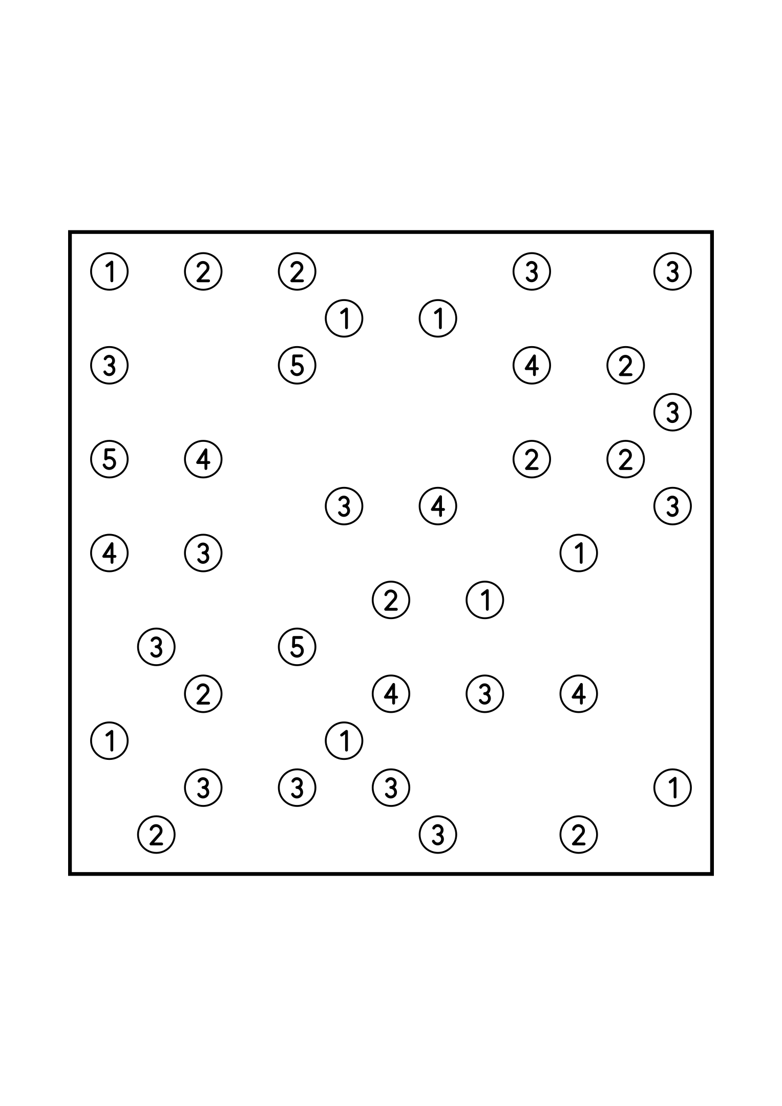 Medium 13x13 hashi, where no group of islands may close itself off, one puzzle on the page. Level: Medium. Variant 8.